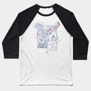 Japanese icon illustration design Baseball T-Shirt